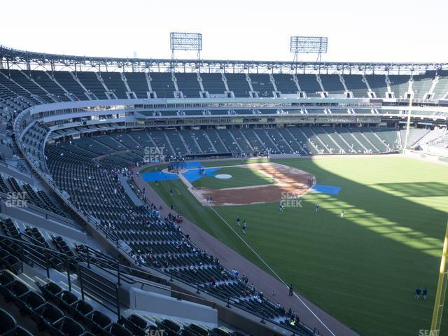 Seating view for Guaranteed Rate Field Section 509