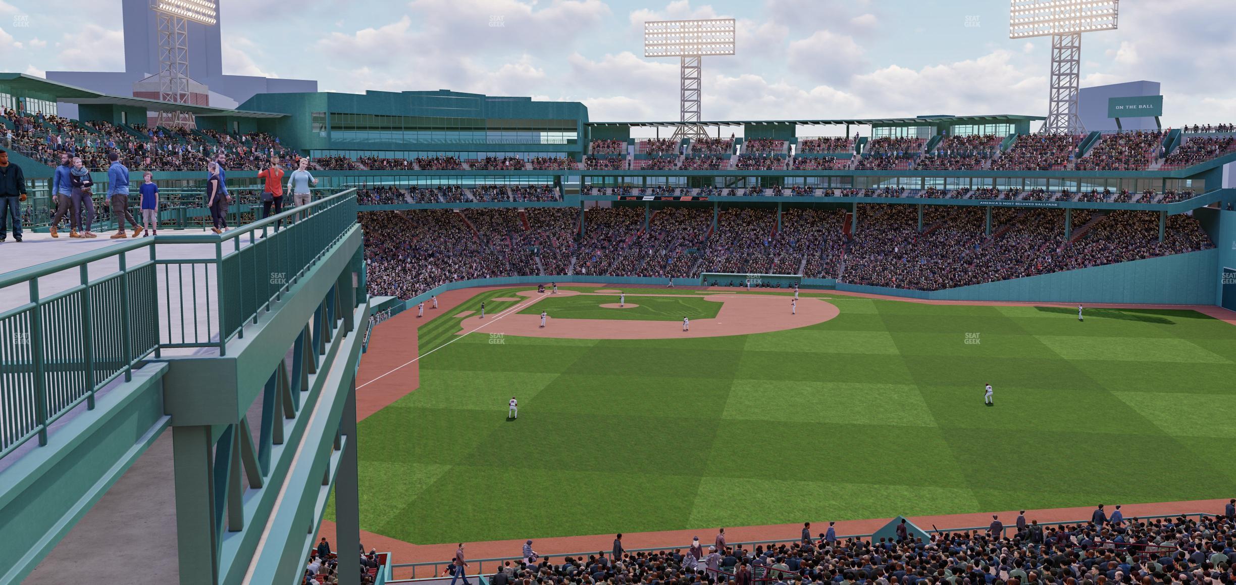 Seating view for Fenway Park Section The 502 Perch