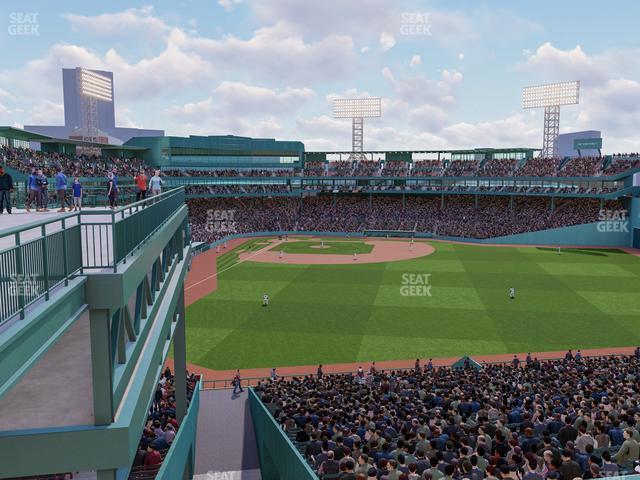 Seating view for Fenway Park Section The 502 Perch