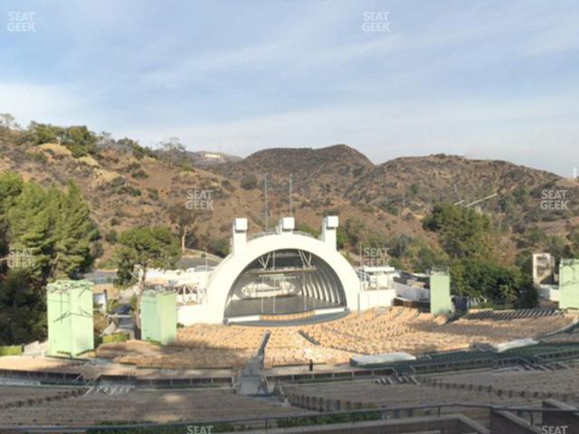 Seating view for Hollywood Bowl Section U 1