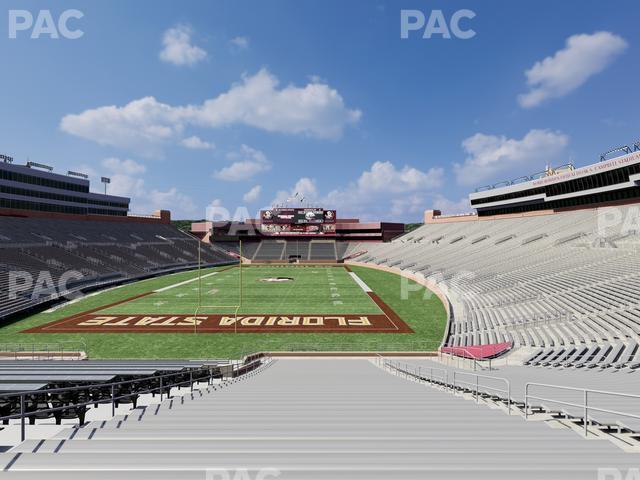 Seating view for Doak Campbell Stadium Section 119