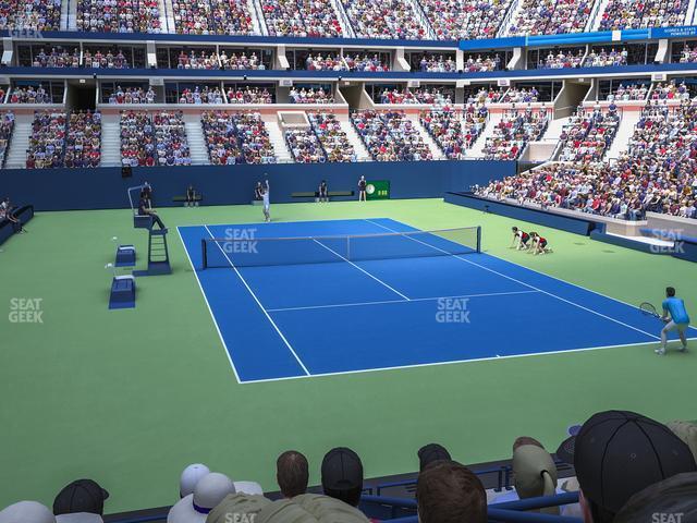 Seating view for Arthur Ashe Stadium Section 67