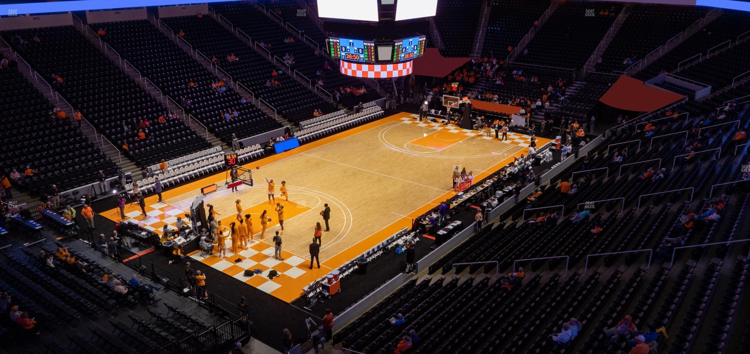 Seating view for Thompson-Boling Arena at Food City Center Section 309