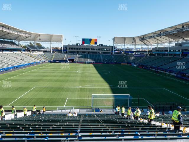 Seating view for Dignity Health Sports Park Section 122