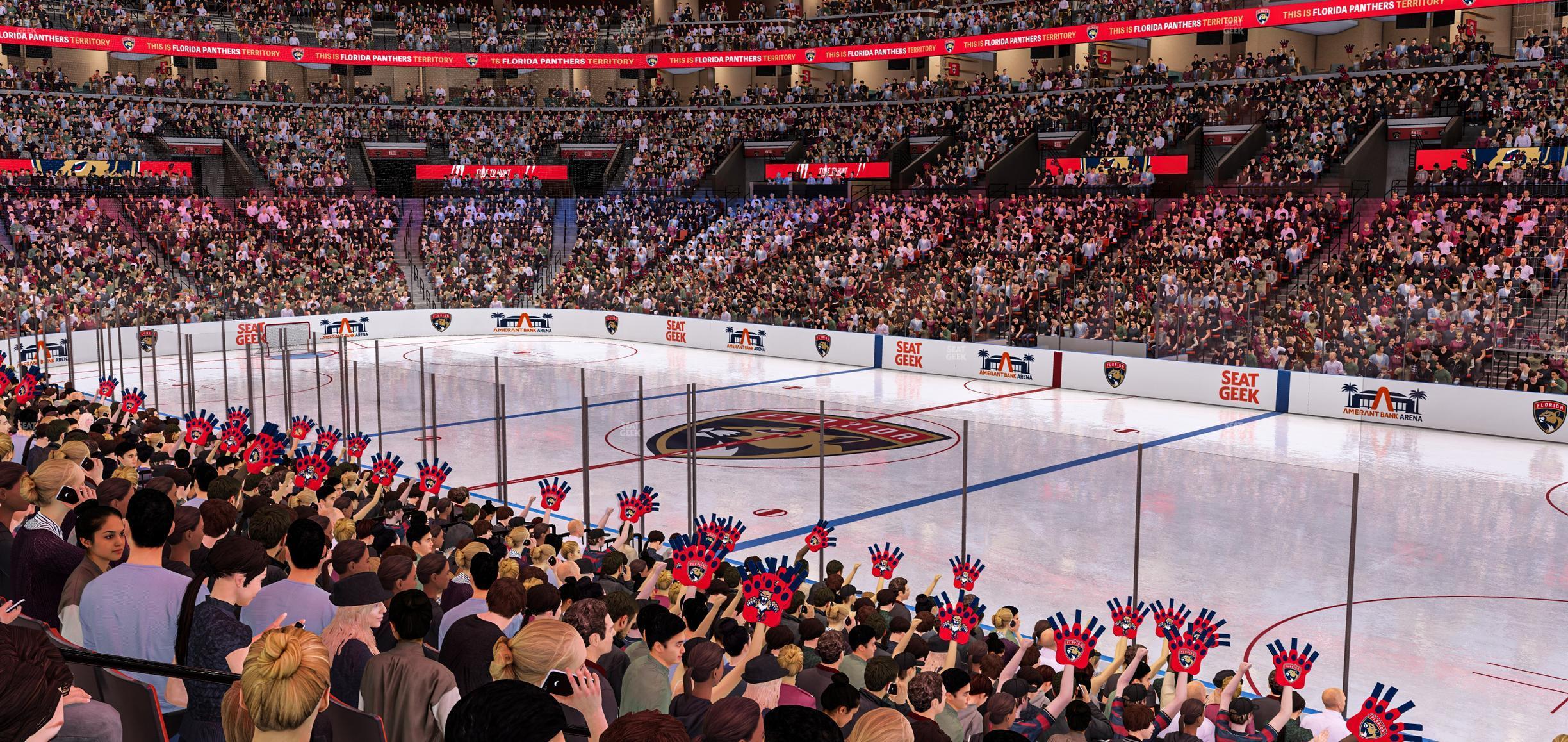 Seating view for Amerant Bank Arena Section 132