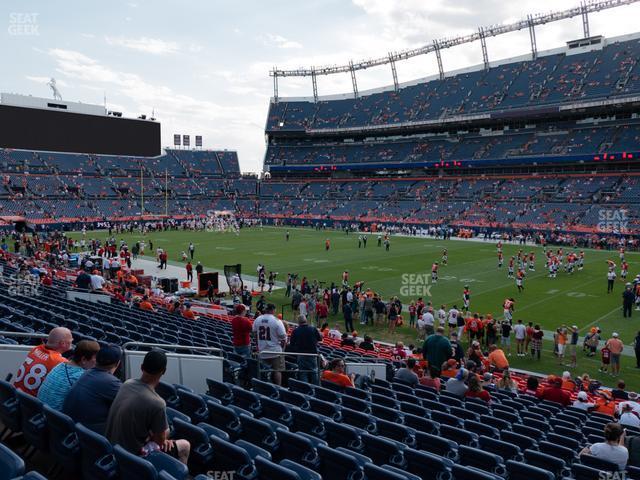 Seating view for Empower Field at Mile High Section 119