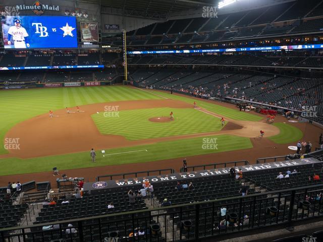 Seating view for Minute Maid Park Section 212