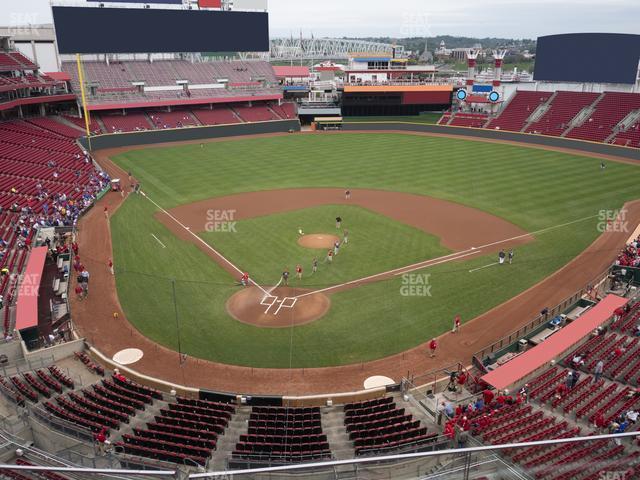 Seating view for Great American Ball Park Section 425