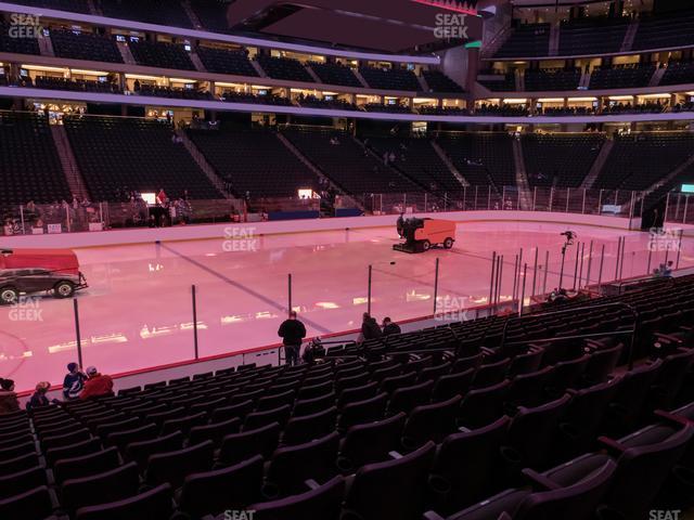 Seating view for Xcel Energy Center Section 105