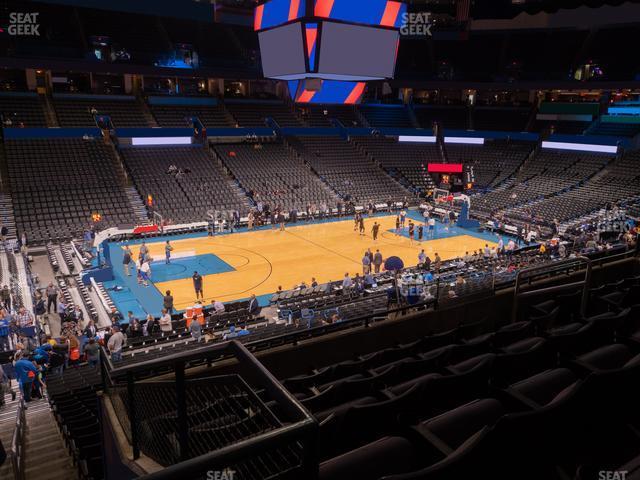 Seating view for Paycom Center Section 225