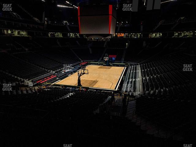 Seating view for Barclays Center Section Loge 4