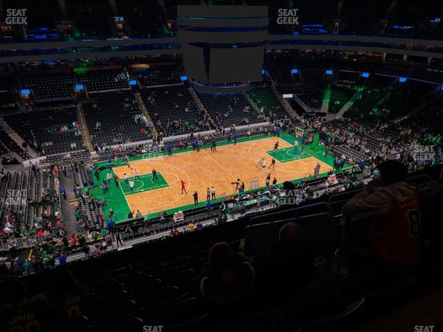 Seating view for TD Garden Section Balcony 303