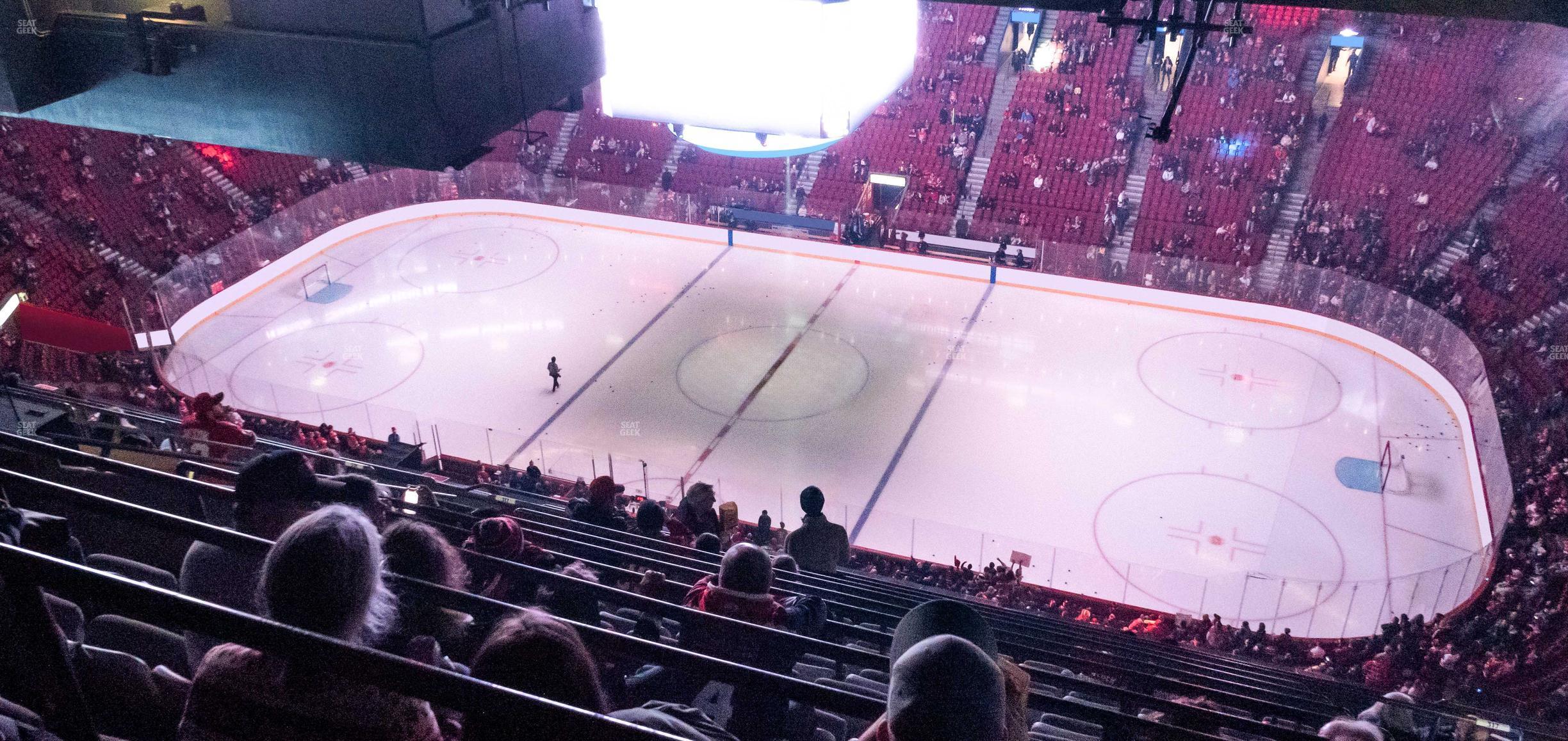 Seating view for Centre Bell Section 417