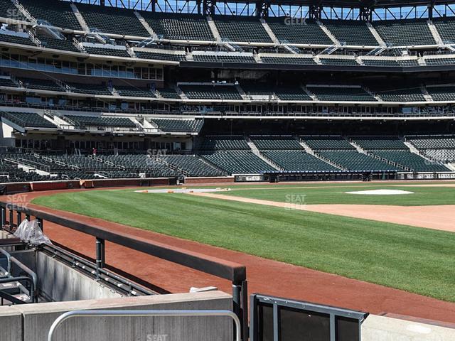 Seating view for Citi Field Section 110