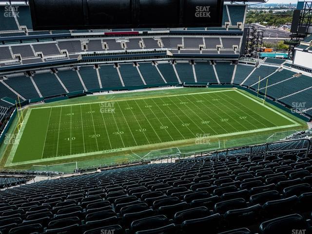 Seating view for Lincoln Financial Field Section 223