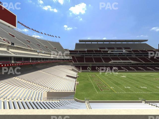 Seating view for Kyle Field Section 240