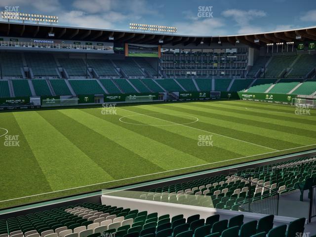 Seating view for Providence Park Section 96