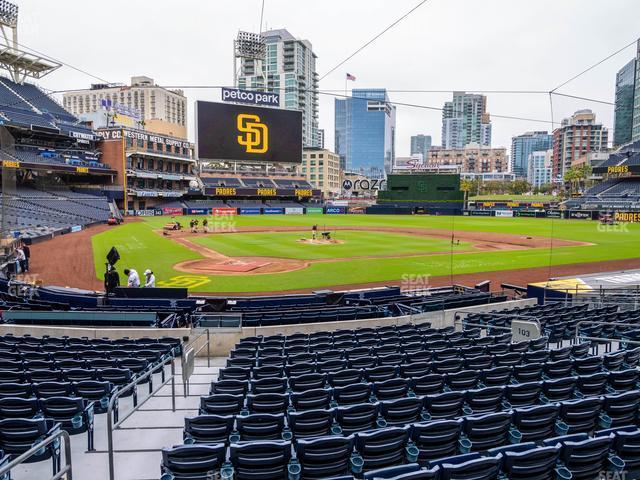 Seating view for Petco Park Section Box 4