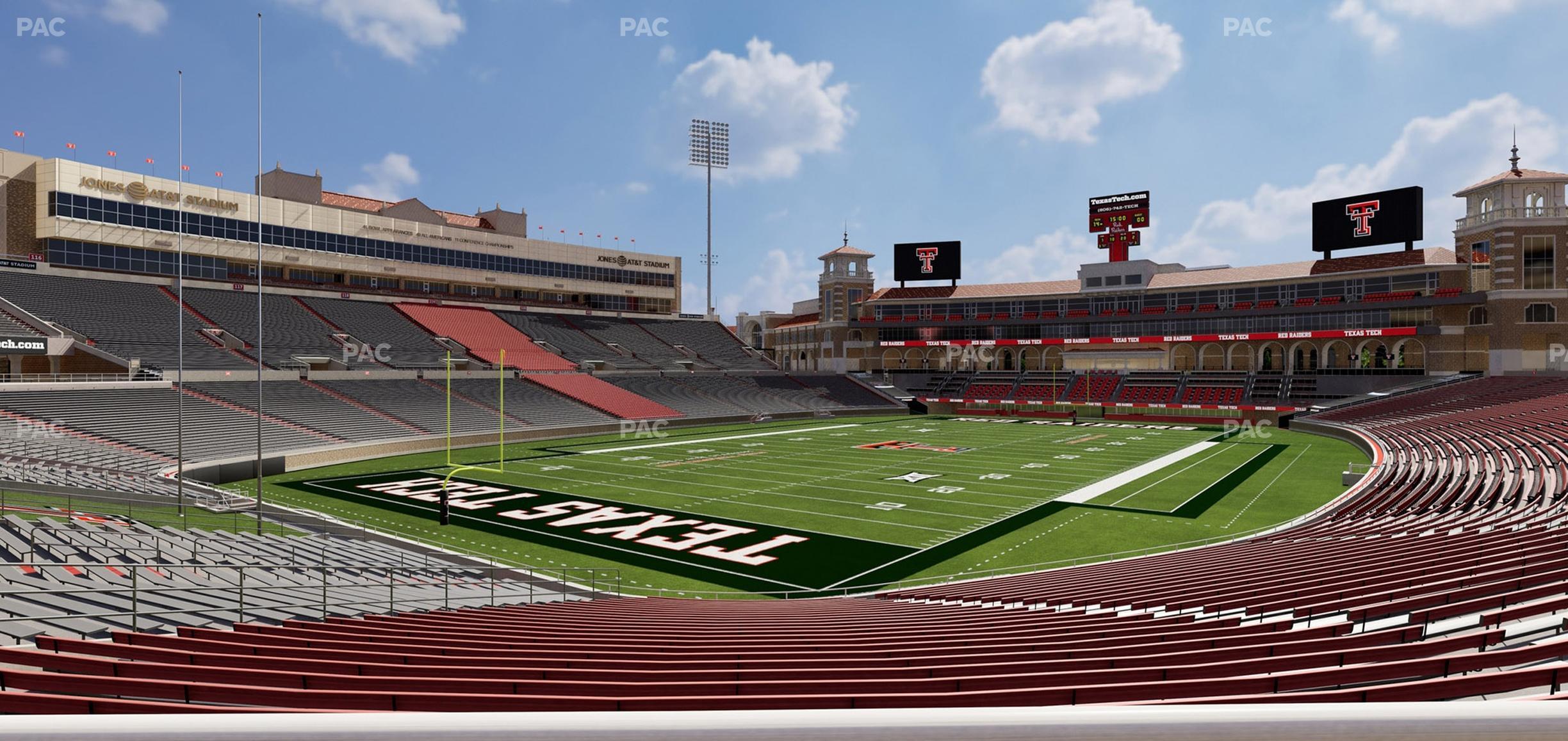 Seating view for Jones AT&T Stadium Section 10