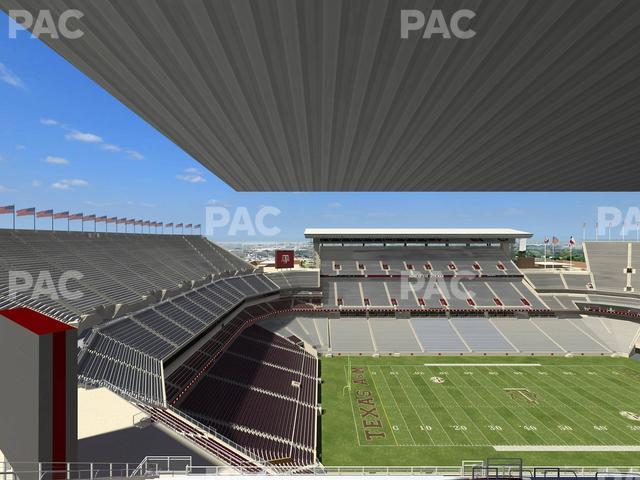 Seating view for Kyle Field Section 408