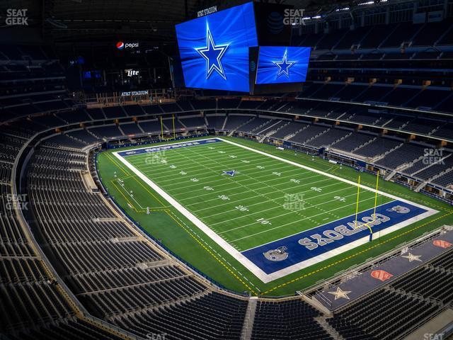 Seating view for AT&T Stadium Section Star Suite 617