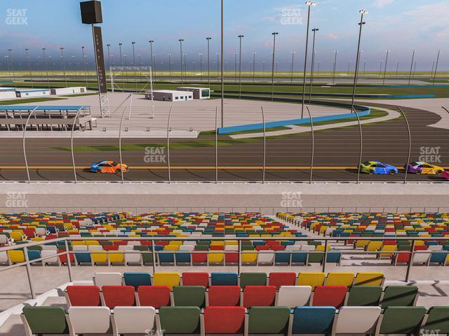 Seating view for Daytona International Speedway Section Back 170