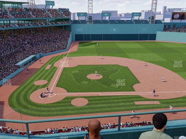 Seating view for Fenway Park Section Aura Pavilion 3