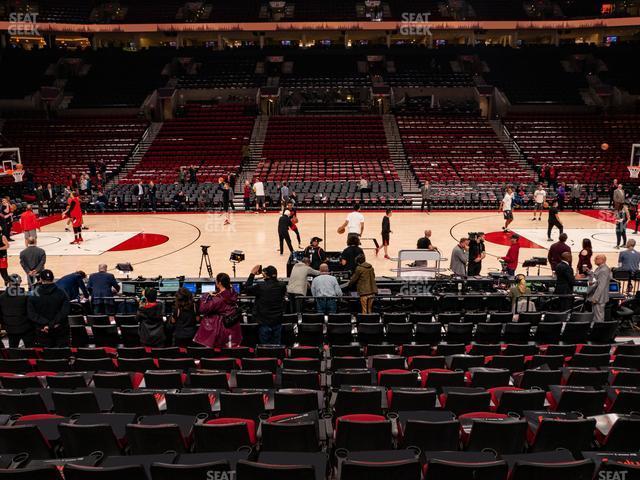 Seating view for Moda Center Section 101