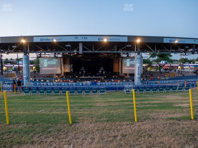 Seating view for Talking Stick Resort Amphitheatre Section Ga Lawn