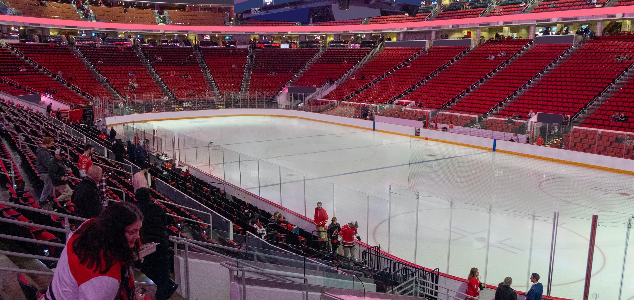 Seating view for Lenovo Center Section 115