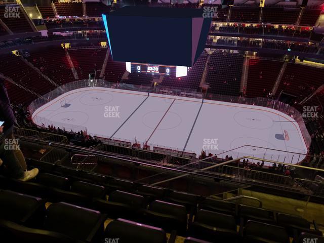 Seating view for Prudential Center Section 213