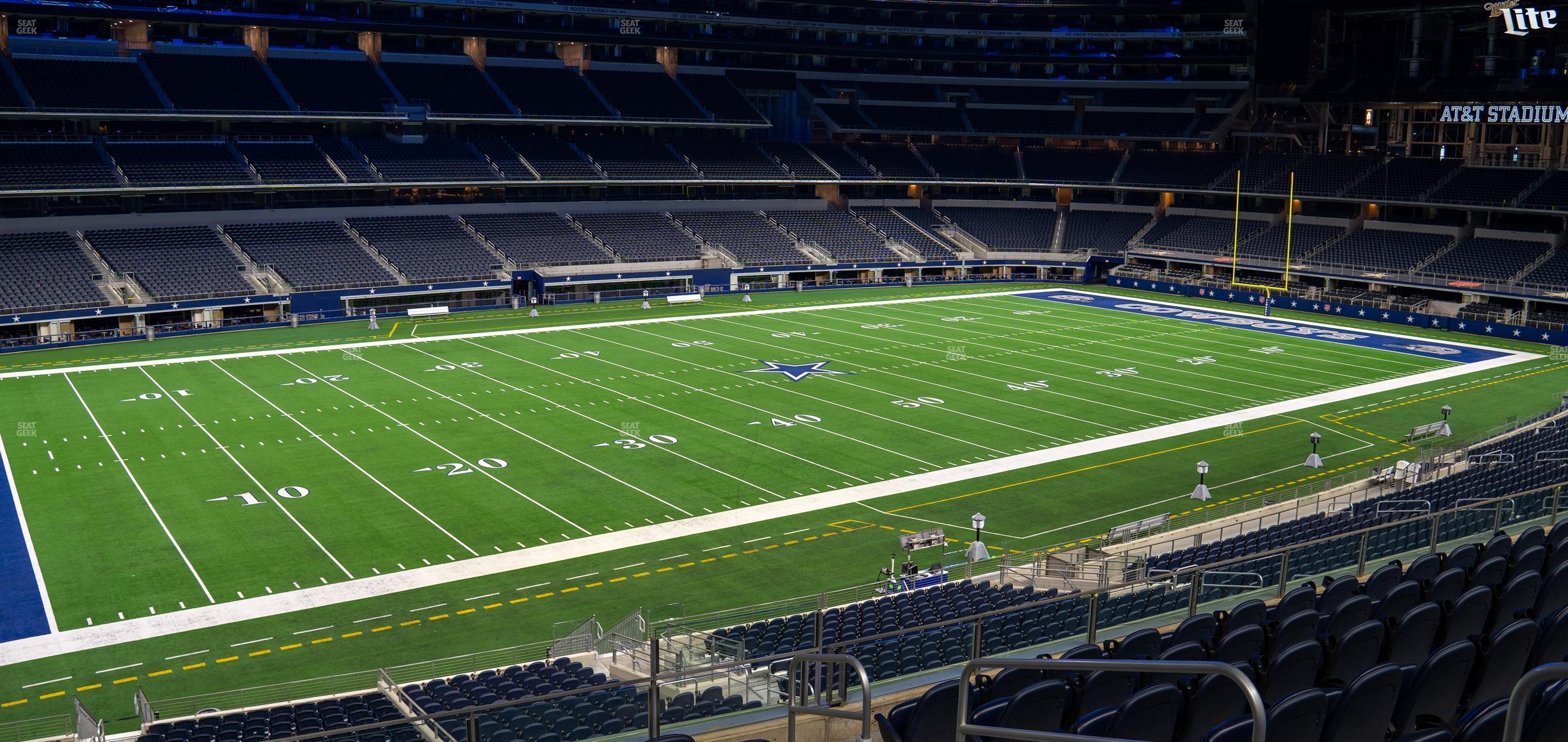 Seating view for AT&T Stadium Section C 239