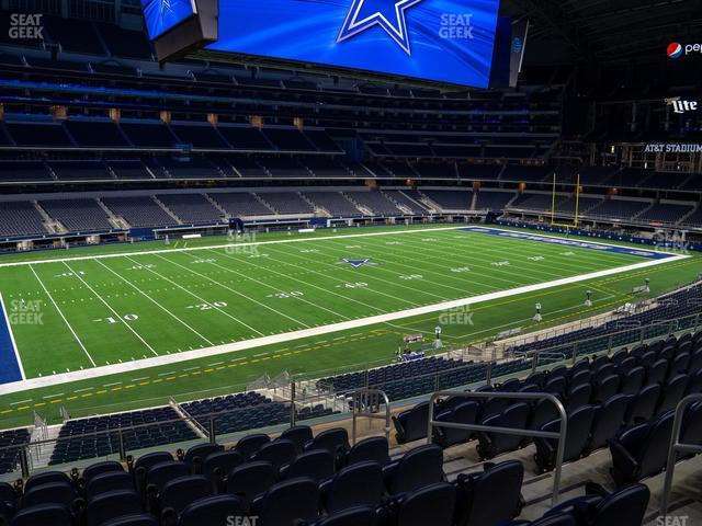 Seating view for AT&T Stadium Section C 239