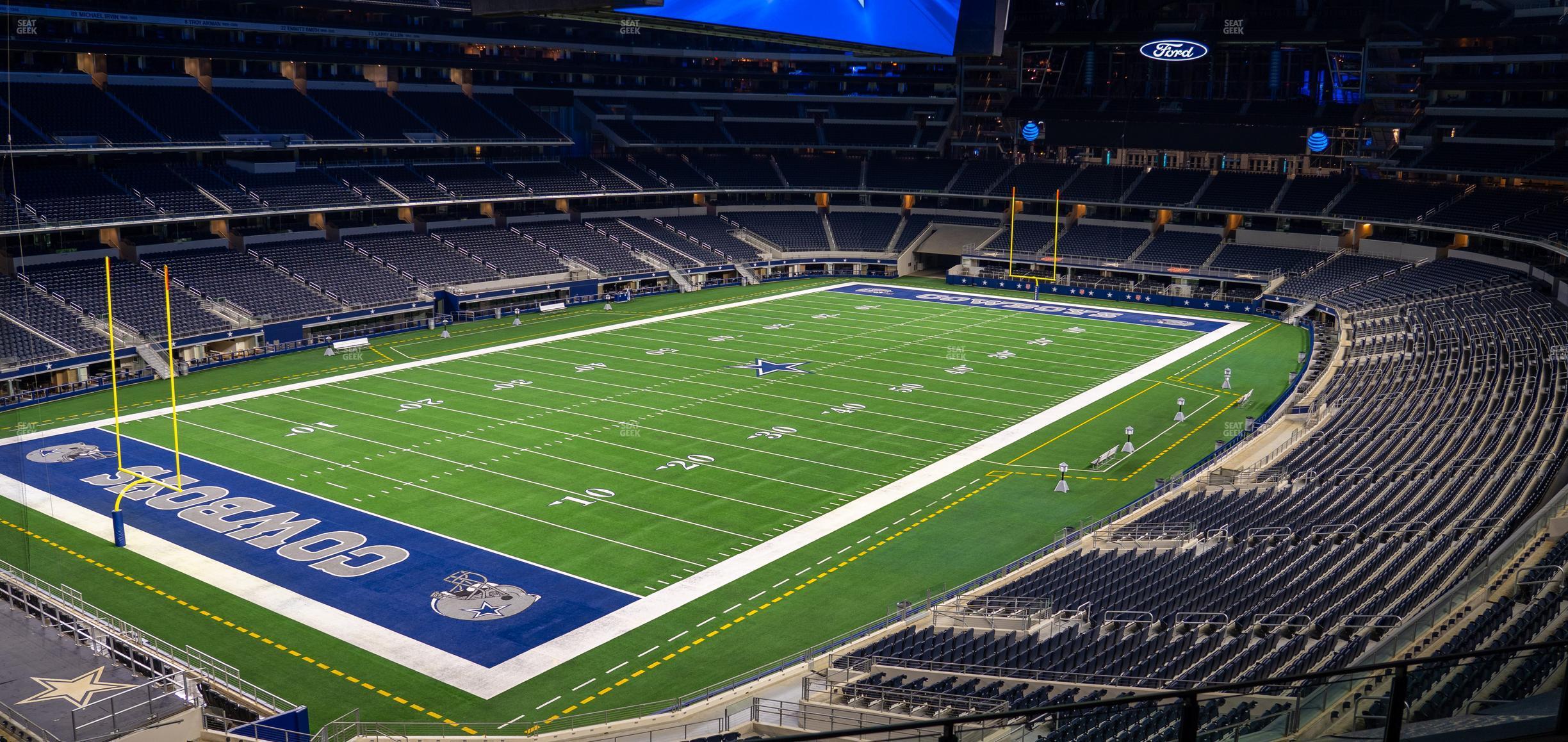 Seating view for AT&T Stadium Section 318