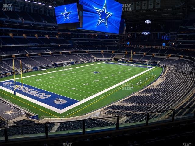 Seating view for AT&T Stadium Section 318