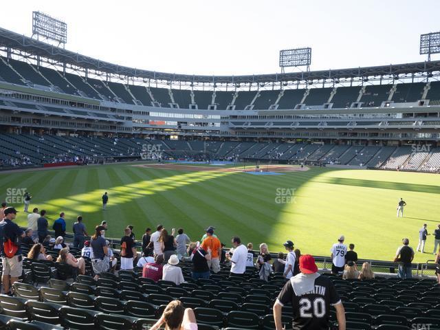 Seating view for Guaranteed Rate Field Section 102