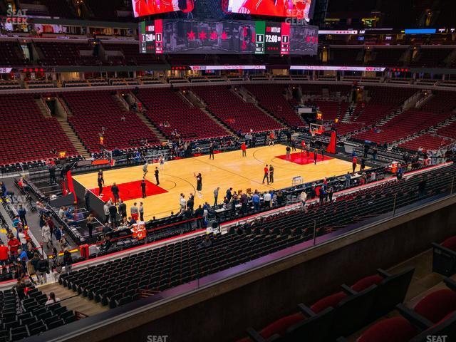 Seating view for United Center Section 203