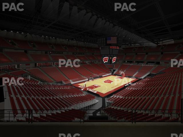 Seating view for Kohl Center Section 212