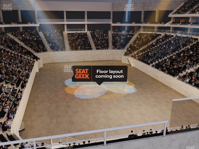 Seating view for Moody Center ATX Section Porch Suite 25