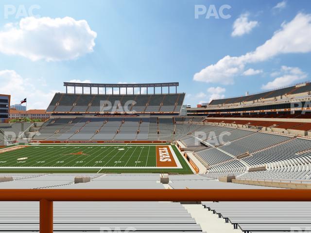 Seating view for Darrell K Royal - Texas Memorial Stadium Section 26