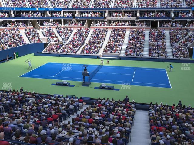 Seating view for Arthur Ashe Stadium Section Suite 238