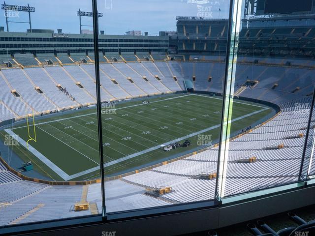 Seating view for Lambeau Field Section 670