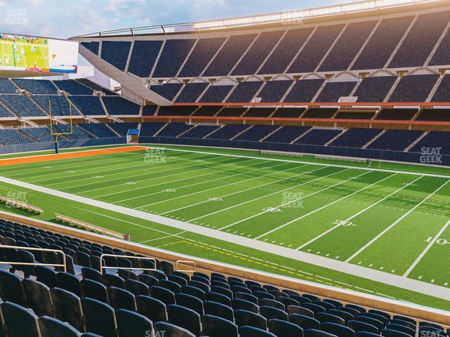 Seating view for Soldier Field Section 205 Club