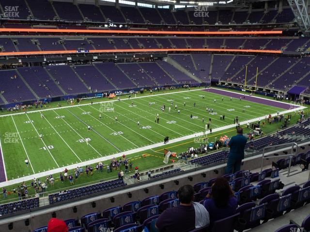 Seating view for U.S. Bank Stadium Section 238