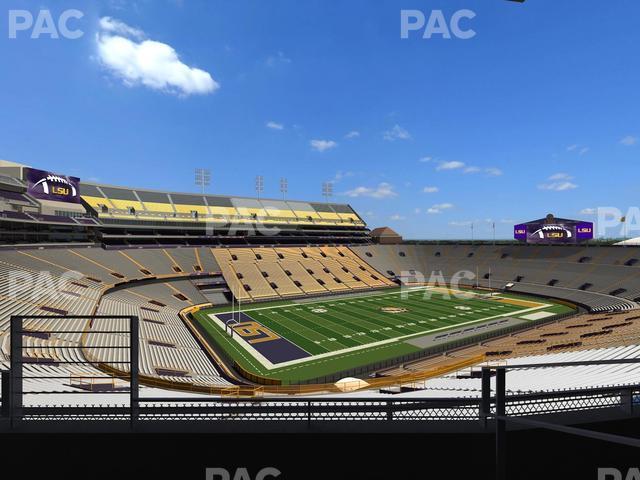 Seating view for Tiger Stadium Section Suite 133