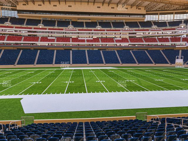 Seating view for NRG Stadium Section 107