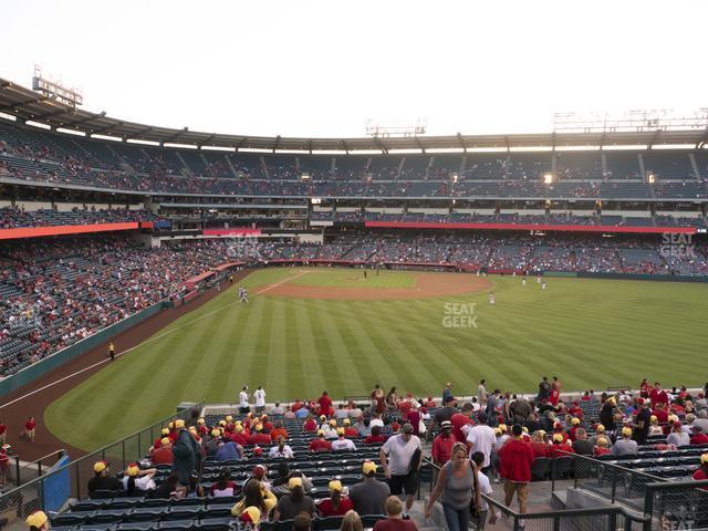 Seating view for Angel Stadium of Anaheim Section 244