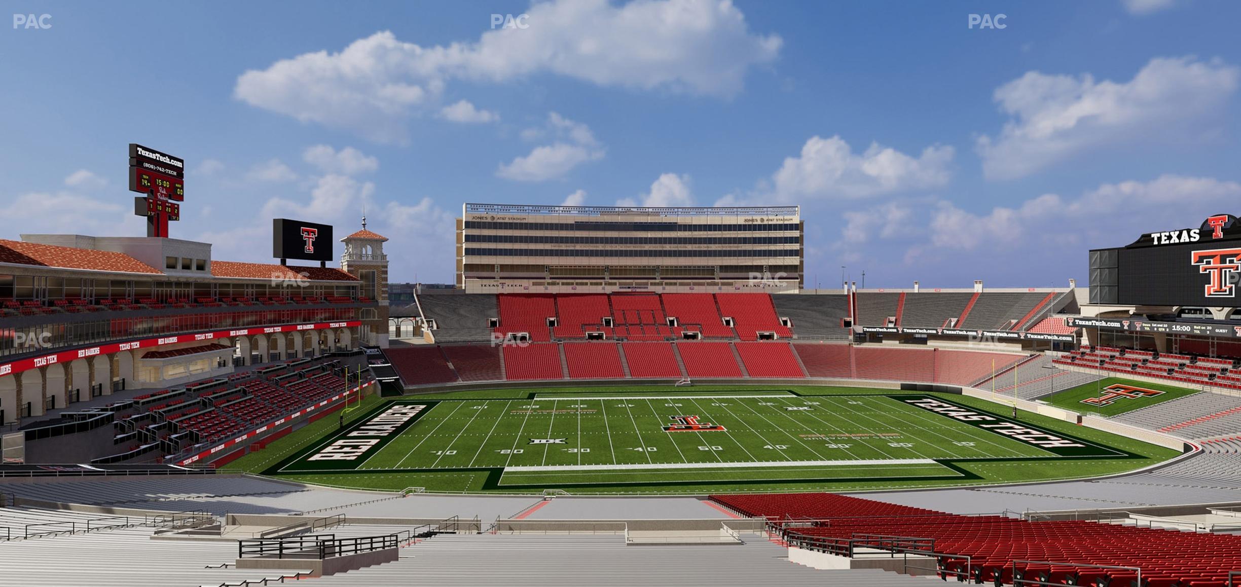 Seating view for Jones AT&T Stadium Section 120