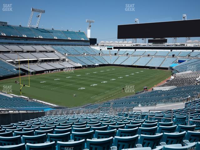 Seating view for EverBank Stadium Section 245