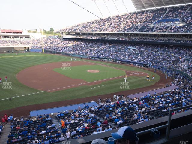 Seating view for Kauffman Stadium Section 303